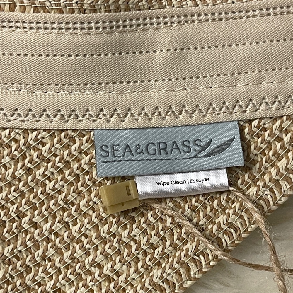 SEA & GRASS Straw Visor with Ribbon - Picture 12 of 12